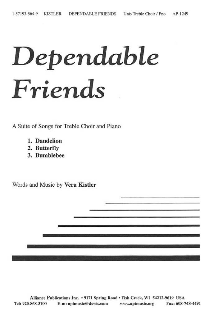 Dependable Friends - Unis Chr-pno